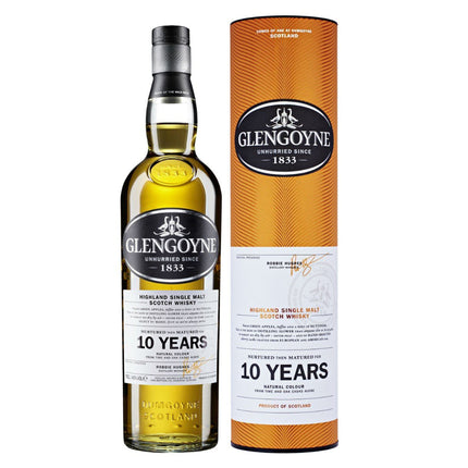 Glengoyne 10 YO Highland Single Malt Scotch (70 cl.)-Mr. Booze.dk