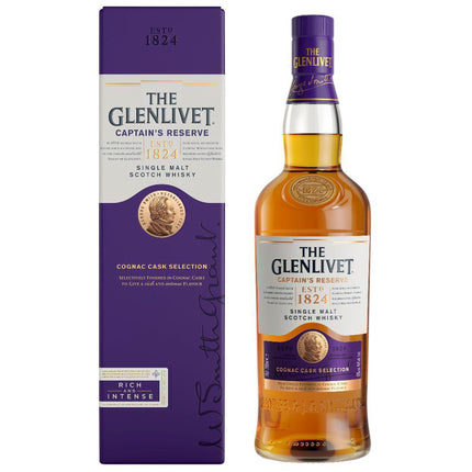 Glenlivet "Captain's Reserve" Single Malt Scotch (70 cl.)-Mr. Booze.dk