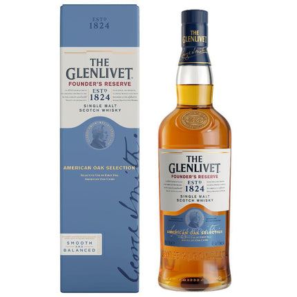 Glenlivet "Founders Reserve" Single Malt Scotch (70 cl.)-Mr. Booze.dk