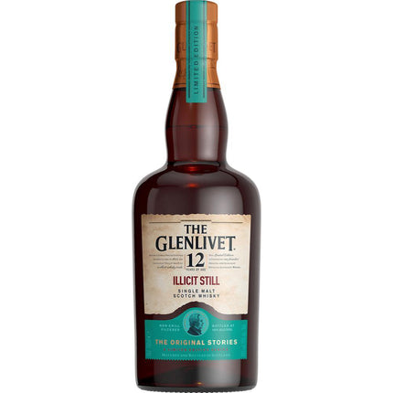Glenlivet "Illicit Still" 12 YO Single Malt Scotch (70 cl.)-Mr. Booze.dk