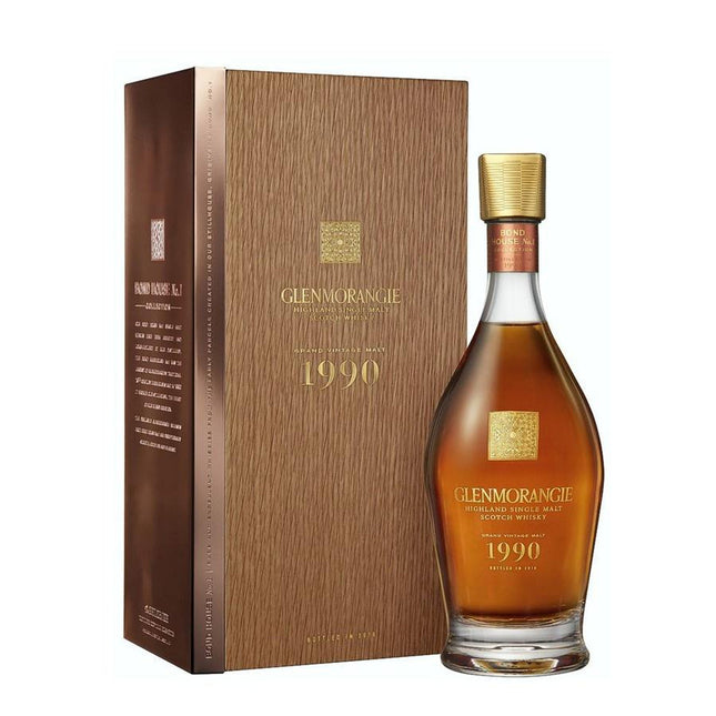 Glenmorangie "1990" Grand Vintage Single Malt Scotch (70 cl.)-Mr. Booze.dk