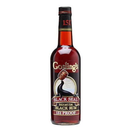 Goslings Black Seal 151 Proof (70 cl.)-Mr. Booze.dk
