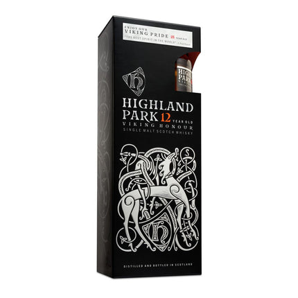Highland Park 12 YO GB m/miniflaske Single Malt Scotch (70 cl.)-Mr. Booze.dk