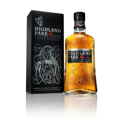 Highland Park 18 YO Single Malt Scotch (70 cl.)-Mr. Booze.dk