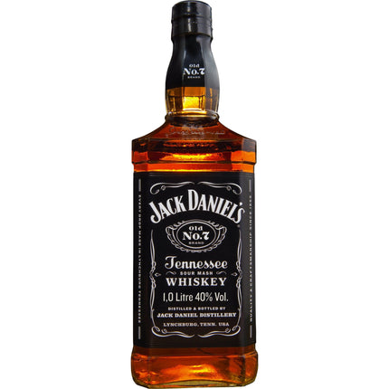 Jack Daniel's Old No.7 Whiskey (100 cl.)-Mr. Booze.dk