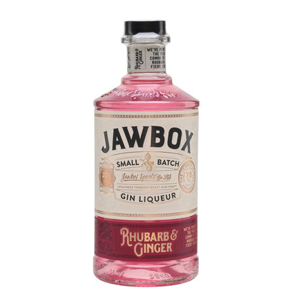 Jawbox Rhubarb & Ginger Gin Liqueur (70 cl.)-Mr. Booze.dk