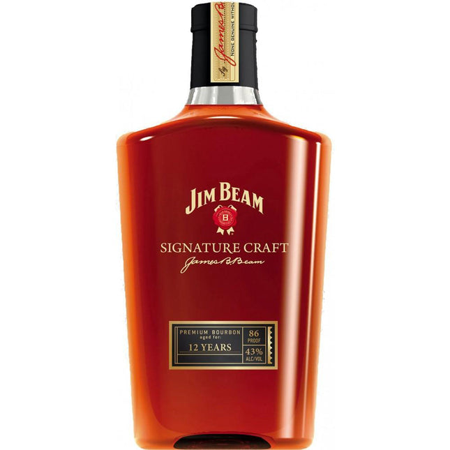 Jim Beam "Signature Craft" 12 YO Bourbon (70 cl.)-Mr. Booze.dk