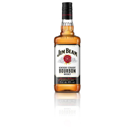 Jim Beam White Label Bourbon Whiskey (70 cl.)-Mr. Booze.dk