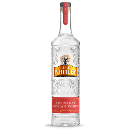 JJ Whitley Artisanal Vodka (70 cl.)-Mr. Booze.dk