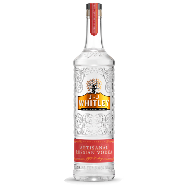JJ Whitley Artisanal Vodka (70 cl.)-Mr. Booze.dk