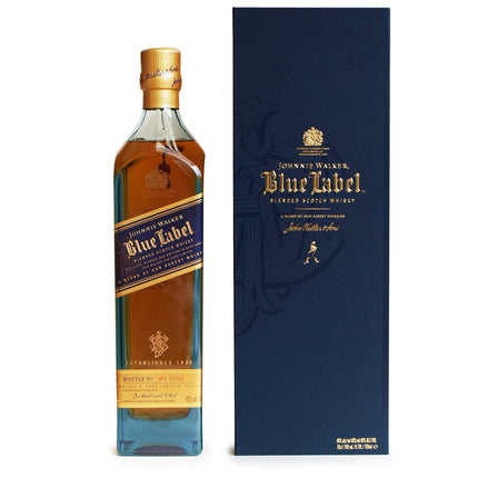Johnni Walker "Blue Label" Blended Scotch Whisky (70 cl.)-Mr. Booze.dk