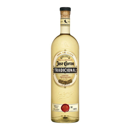 José Cuervo Tequila Tradicional Gold Reposado (70 cl.)-Mr. Booze.dk