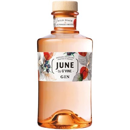June by GVine Wild Peach & Fruits Gin (70 cl.)-Mr. Booze.dk