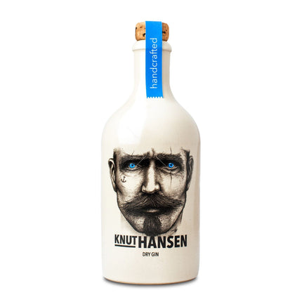 Knut Hansen Dry Gin (50 cl.)-Mr. Booze.dk