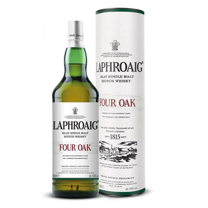 Laphroaig "Four Oak" Islay Single Malt Scotch (100 cl.)-Mr. Booze.dk