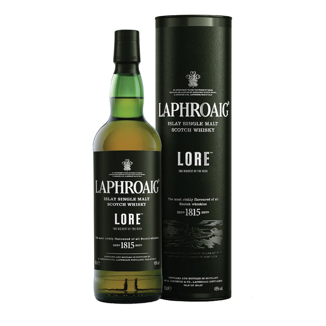 Laphroaig "Lore" Islay Single Malt Scotch (70 cl.)-Mr. Booze.dk