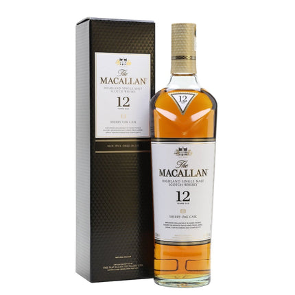 Macallan Sherry OAK 12 YO Highland Single Malt Scotch (70 cl.)-Mr. Booze.dk