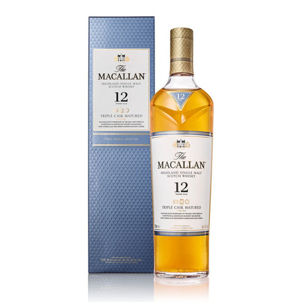 Macallan Triple Cask 12 YO Highland Single Malt Scotch (70 cl.)-Mr. Booze.dk