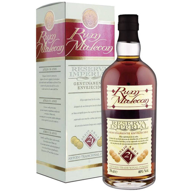 Malecon Reserva 21 YO (70 cl.)-Mr. Booze.dk
