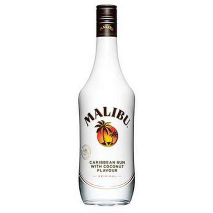 Malibu Coconut Rum (100 cl.)-Mr. Booze.dk