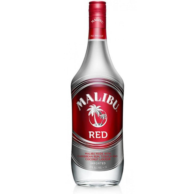 Malibu Red (70 cl.)-Mr. Booze.dk