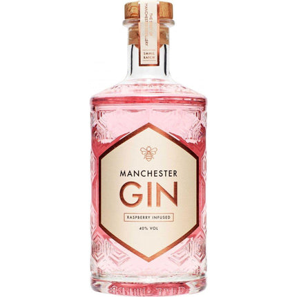Manchester Raspberry Infused Gin (50 cl.)-Mr. Booze.dk