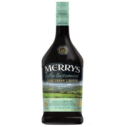 Merrys Toffee Buttermint Irish Cream Liqueur (70 cl.)-Mr. Booze.dk