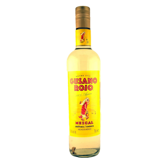 Mezcal Gusano Rojo (70 cl.)-Mr. Booze.dk