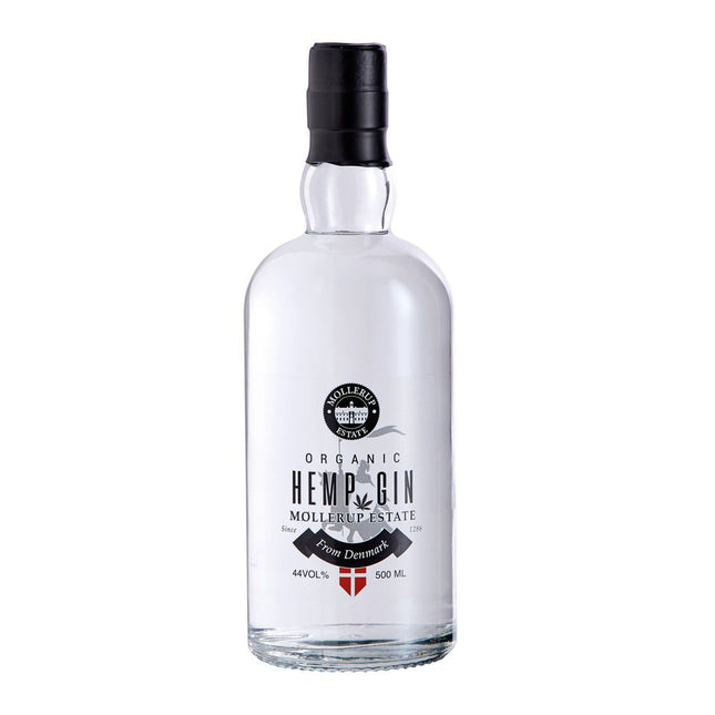 Møllerup Gods Hemp Gin (50 cl.)-Mr. Booze.dk