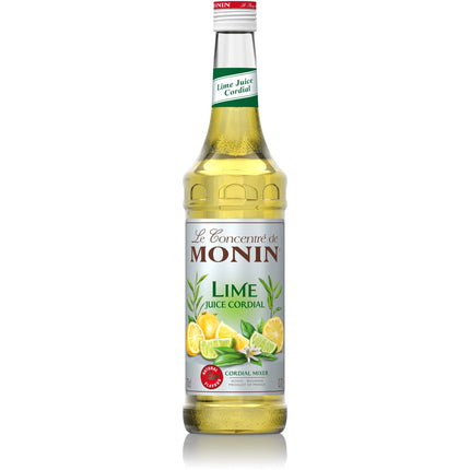 Monin Lime Juice Cordial Mixer (70 cl.)-Mr. Booze.dk