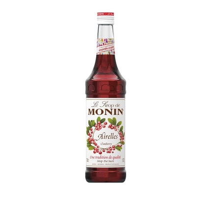 Monin Syrup Cranberry/Tranebær (70 cl.)-Mr. Booze.dk