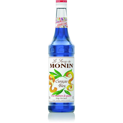 Monin Syrup Curacao Blue / Curacao Blå (70 cl.)-Mr. Booze.dk