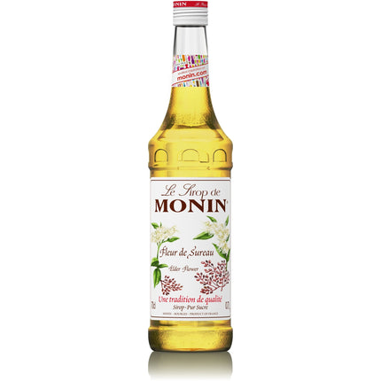 Monin Syrup Elderflower/Hyldeblomst (70 cl.)-Mr. Booze.dk