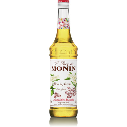 Monin Syrup Elderflower/Hyldeblomst (70 cl.)-Mr. Booze.dk