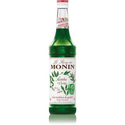 Monin Syrup Green Mint/Menthe Verte (70 cl.)-Mr. Booze.dk