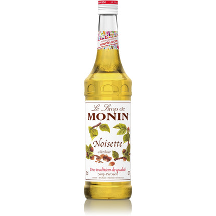 Monin Syrup Hazelnut/Hasselnød (70 cl.)-Mr. Booze.dk