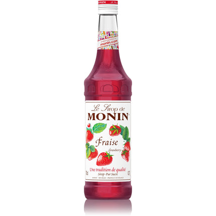 Monin Syrup Strawberry / Jordbær (70 cl.)-Mr. Booze.dk