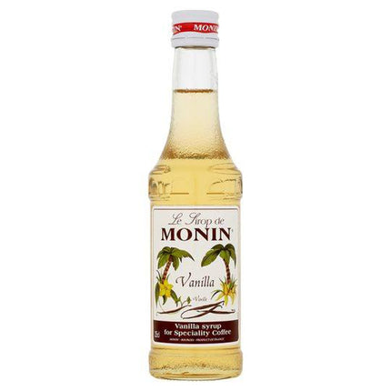 Monin Syrup Vanilje (25 cl.)-Mr. Booze.dk