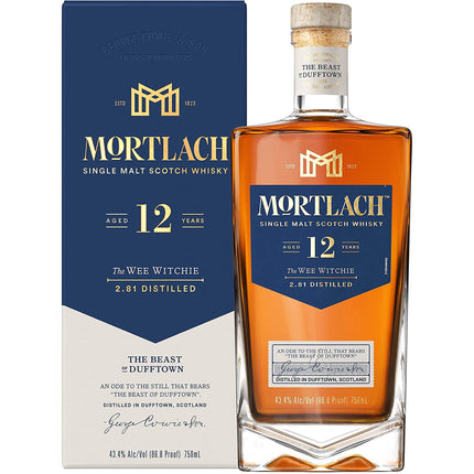 Mortlach 12 YO Speyside Single Malt Scotch (70 cl.)-Mr. Booze.dk