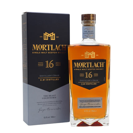 Mortlach 16 YO Speyside Single Malt Scotch (70 cl.)-Mr. Booze.dk