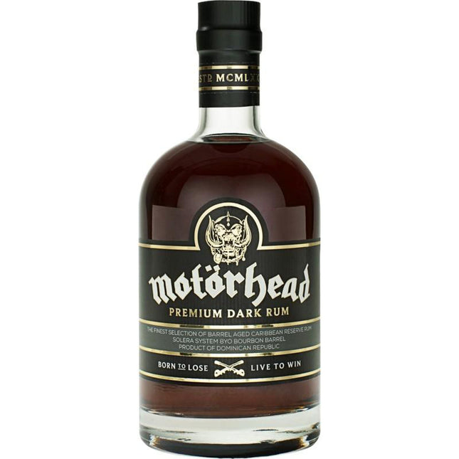 Motörhead Premium Dark Rum (70 cl.)-Mr. Booze.dk
