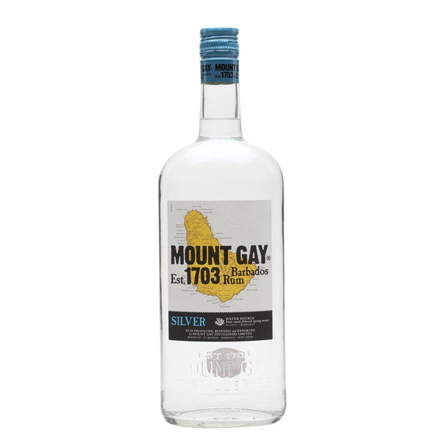 Mount Gay Silver (100 cl.)-Mr. Booze.dk