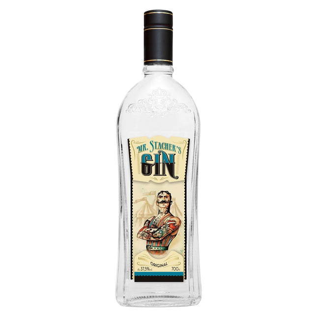 Mr. Stacher's Gin (70 cl.)-Mr. Booze.dk
