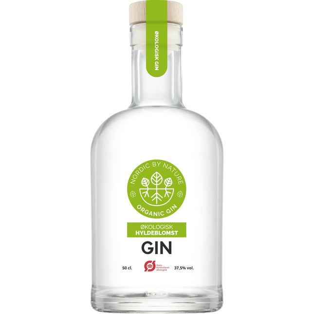 Nordic By Nature Hyldeblomst Gin (50 cl.)-Mr. Booze.dk