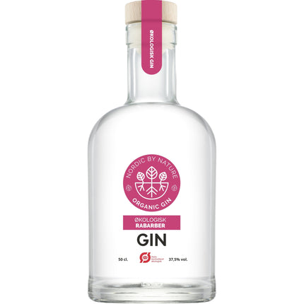 Nordic By Nature Rabarber Gin (50 cl.)-Mr. Booze.dk
