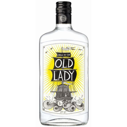Old Lady London Dry Gin (70 cl.)-Mr. Booze.dk
