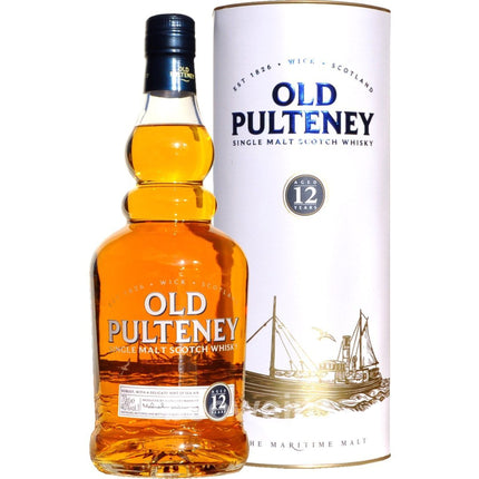 Old Pulteney 12 YO Highland Single Malt Scotch (70 cl.)-Mr. Booze.dk