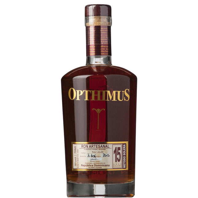Opthimus Oporto Solera 15 Ron Dominicano (70 cl.)-Mr. Booze.dk