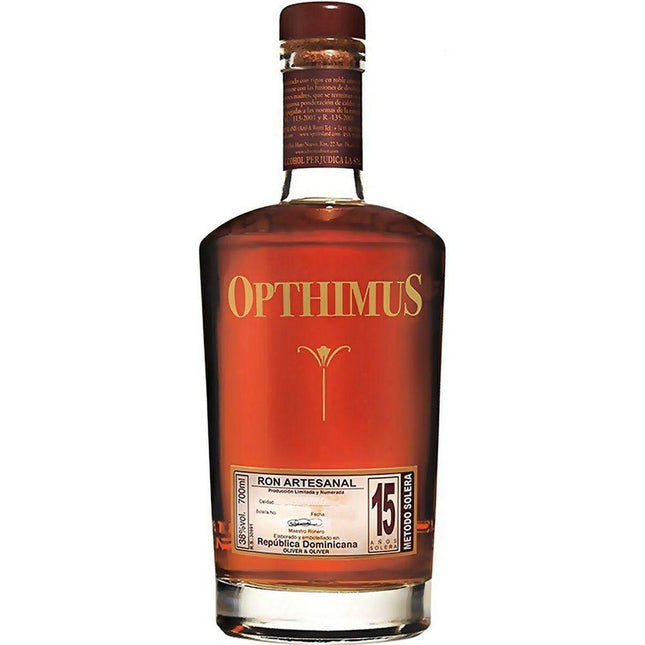 Opthimus Solera 15 Ron Dominicano (70 cl.)-Mr. Booze.dk