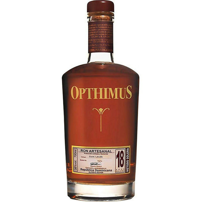 Opthimus Solera 18 Ron Dominicano (70 cl.)-Mr. Booze.dk